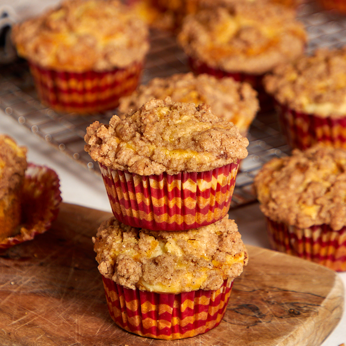 Pumpkin Cream Cheese Muffins