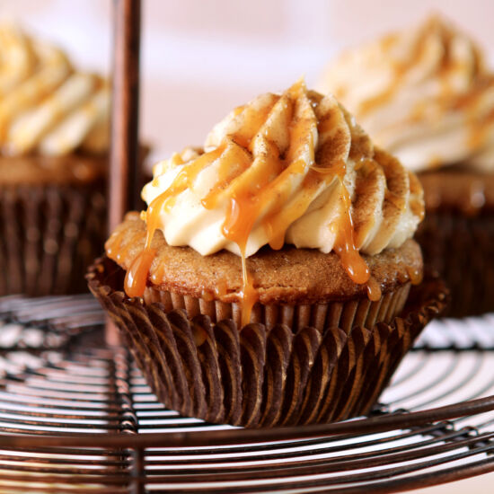 Pumpkin Spice Latte Cupcake
