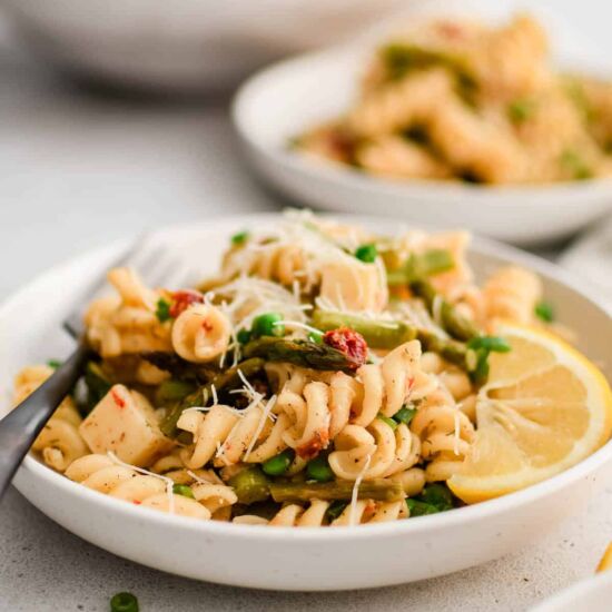 Roasted Asparagus Pasta Salad