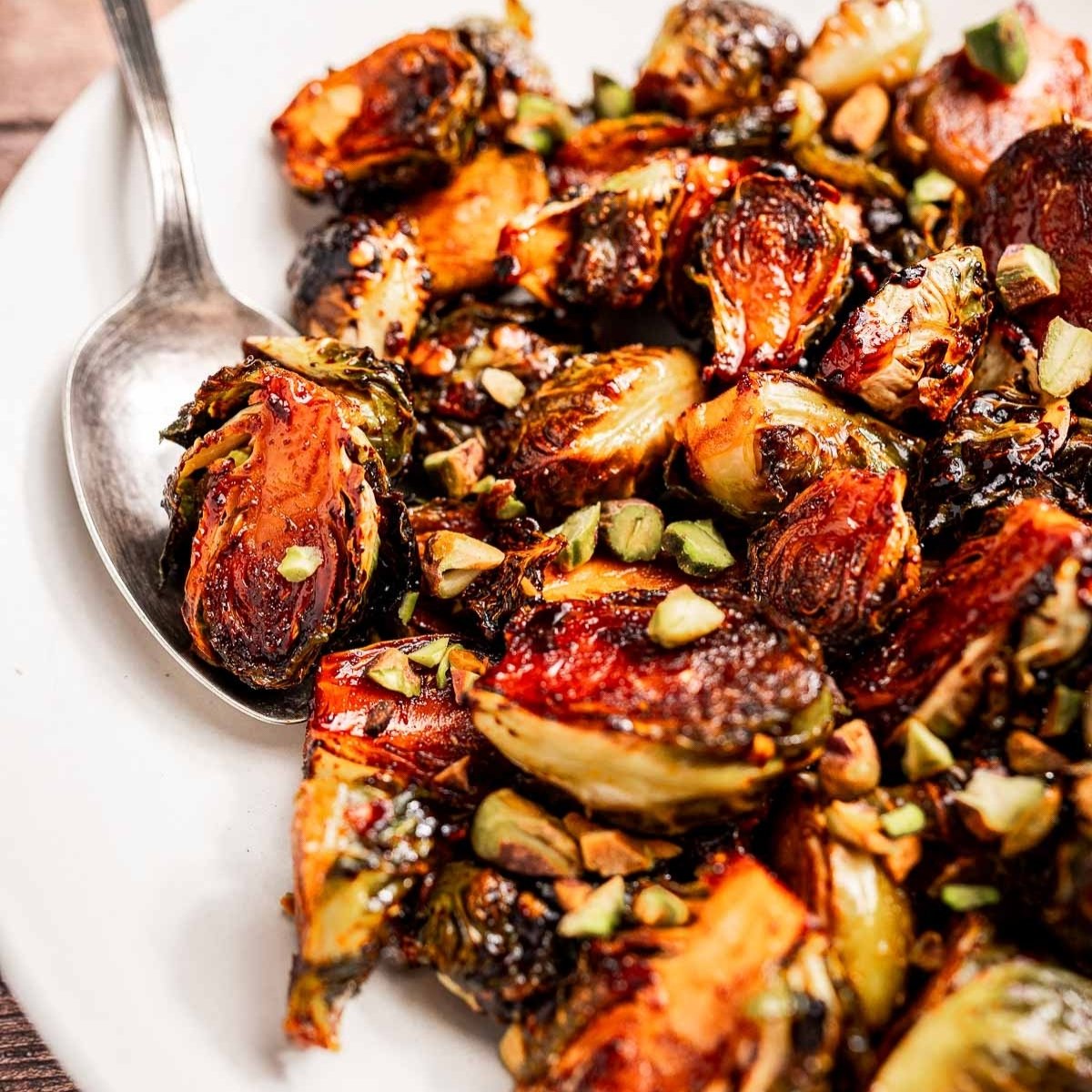Maple Chili Brussels Sprouts