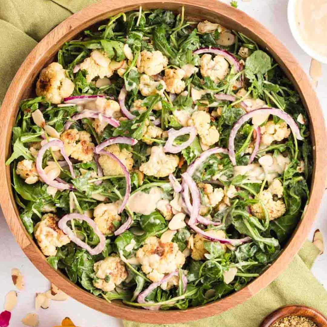 Roasted Cauliflower Salad