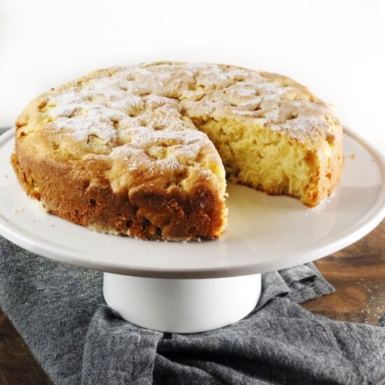 Easy Rustic Apple Cake