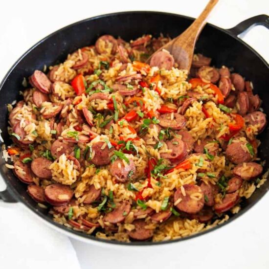 Sausage and Rice Skillet