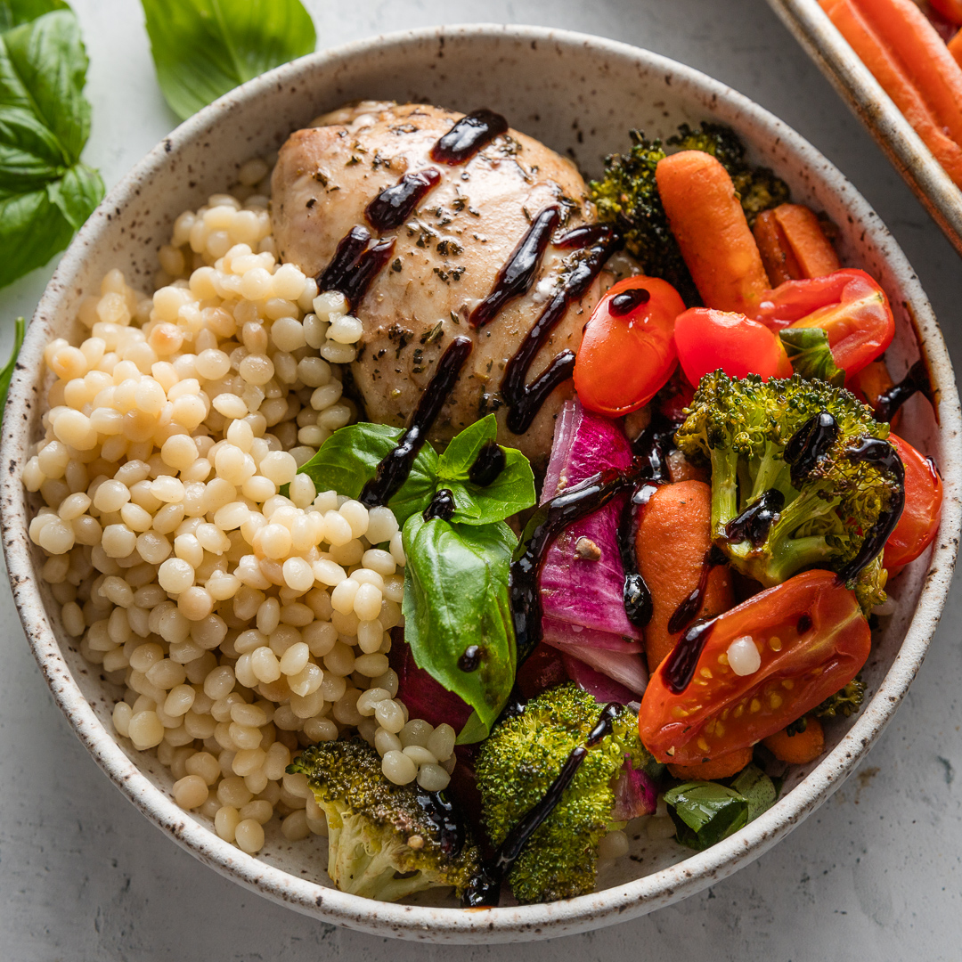 Sheet Pan Balsamic Chicken