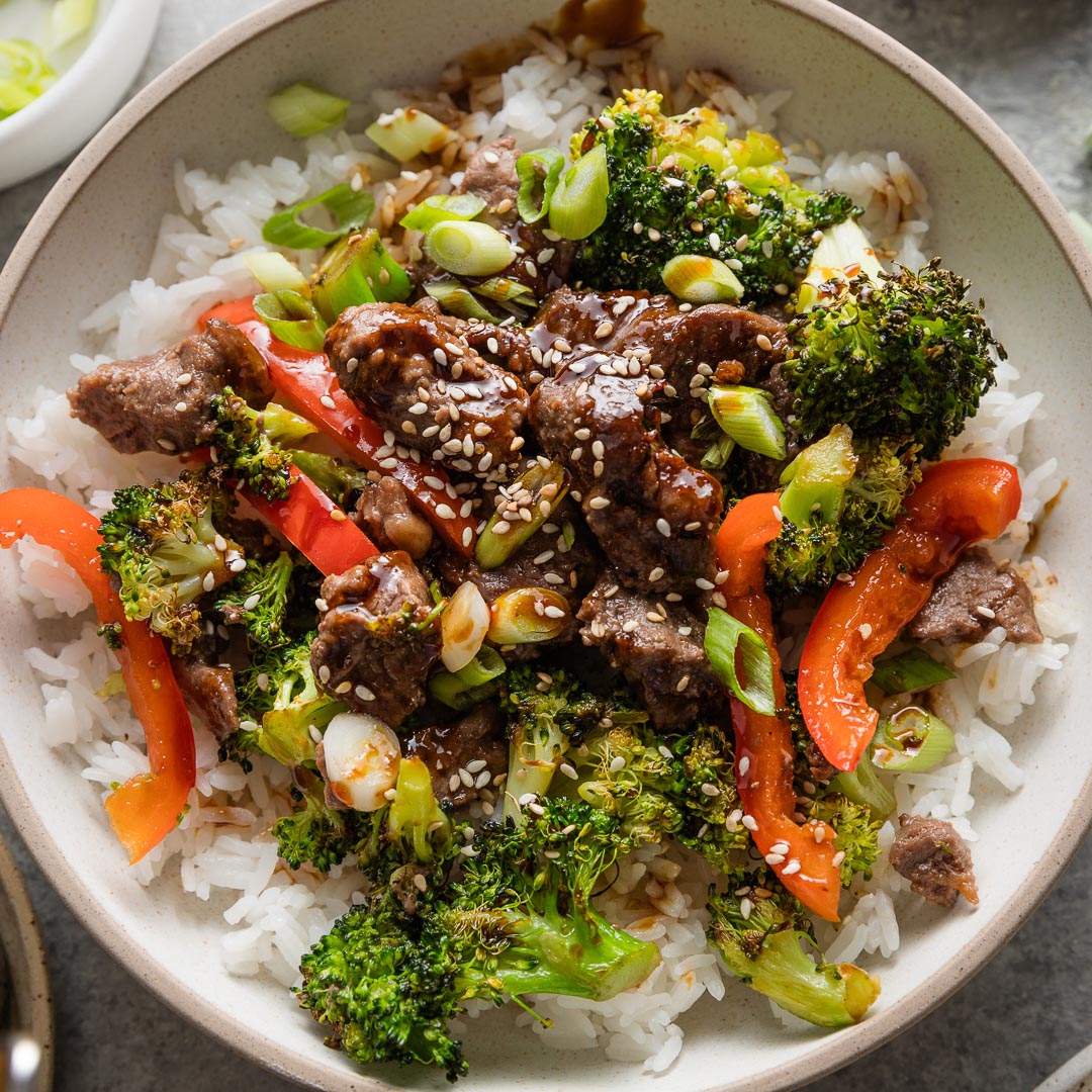 Sheet Pan Beef and Broccoli