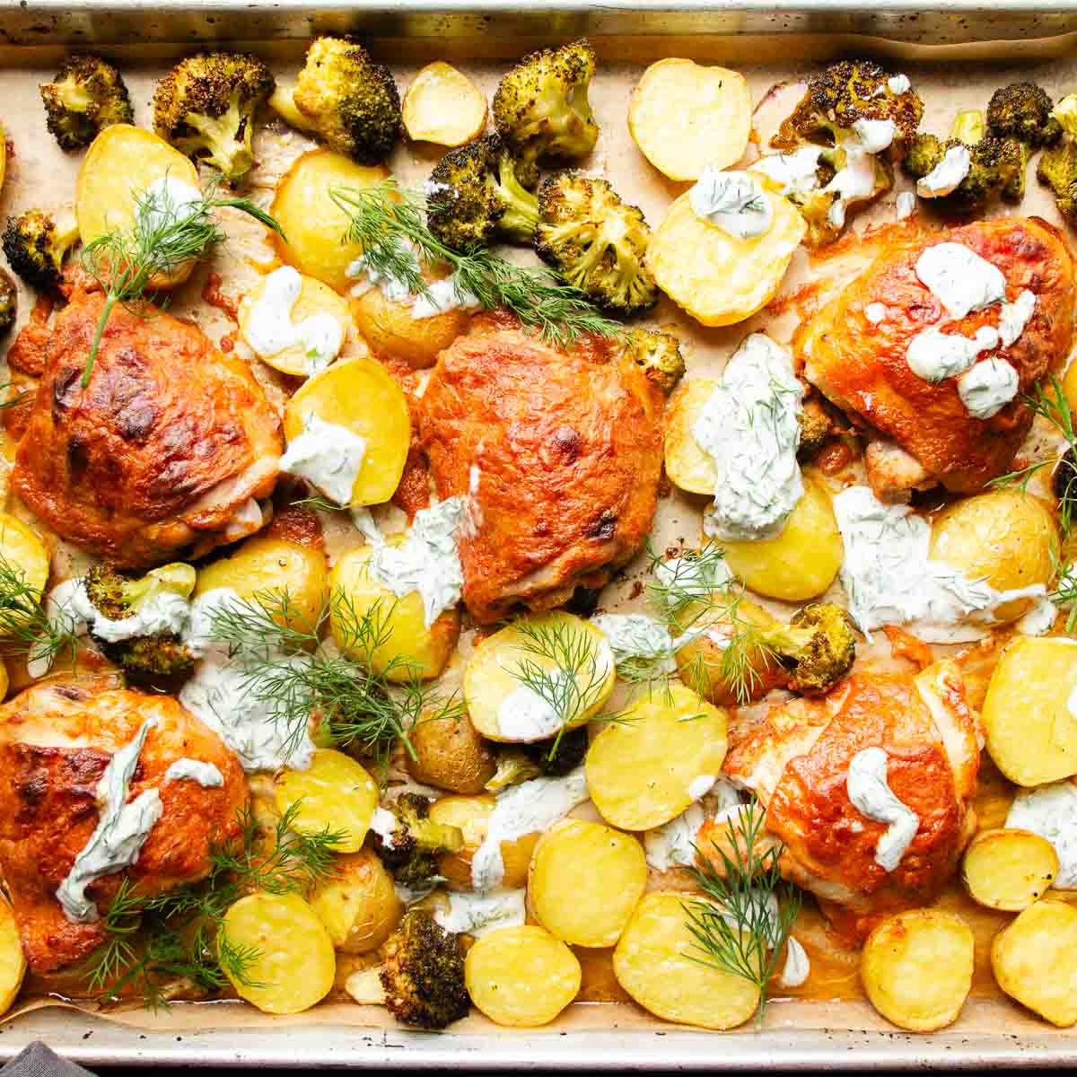 Sheet Pan Paprika Chicken