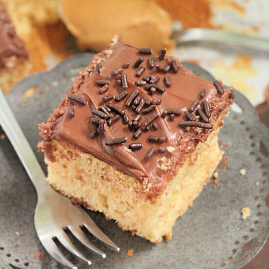 Shortcut Peanut Butter Cake