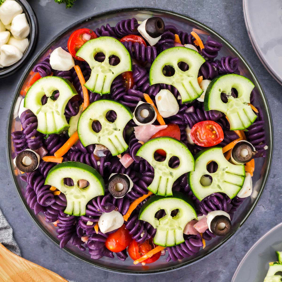 Halloween Pasta Salad