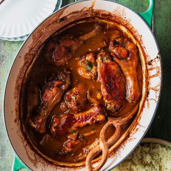 Southern Smothered Turkey Wings