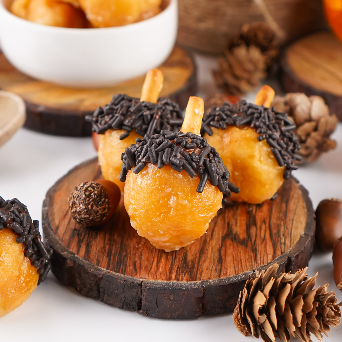 Acorn Donut Holes