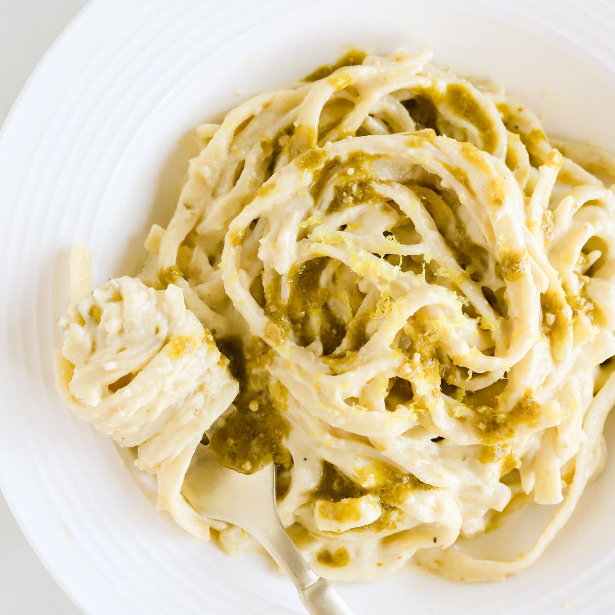 Pesto Alfredo Sauce