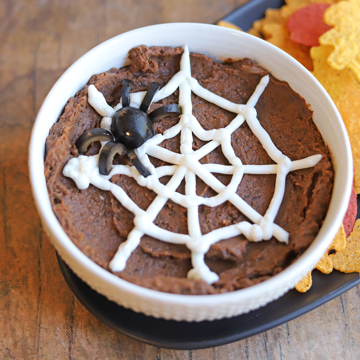 Halloween Bean Dip