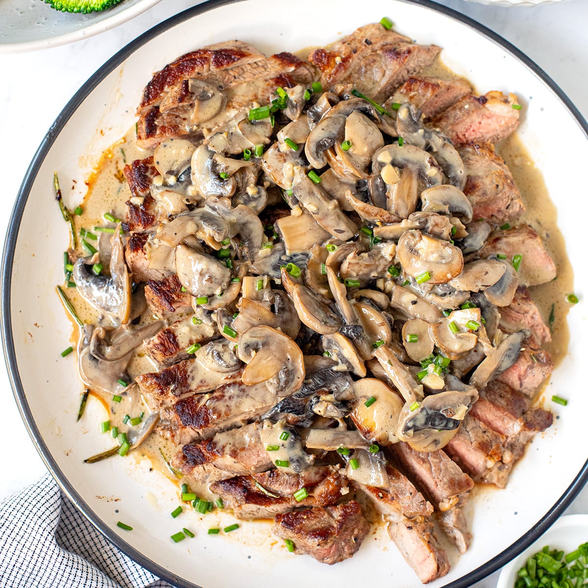 Steak And Mushroom Sauce