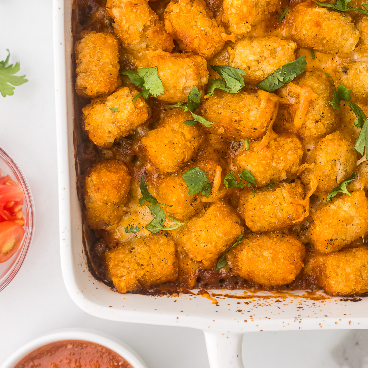 Taco Tater Tot Casserole