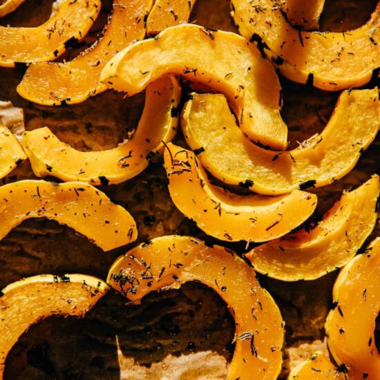 The Perfect Roasted Delicata Squash