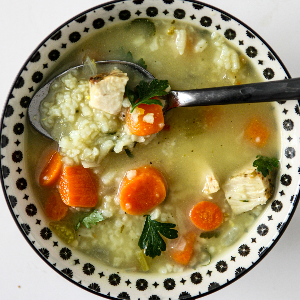 Turkey and Rice Soup