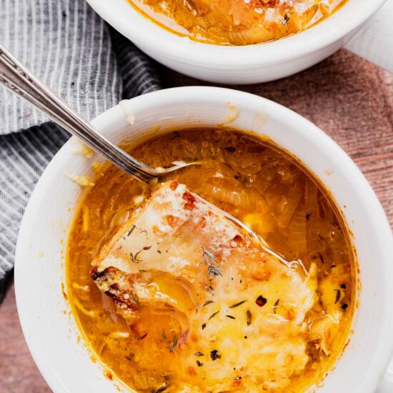 Vegetarian French Onion Soup