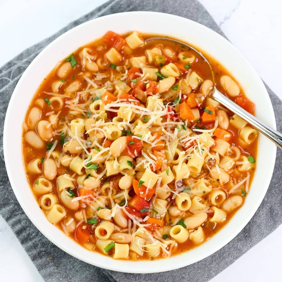 Vegetarian Pasta Fagioli