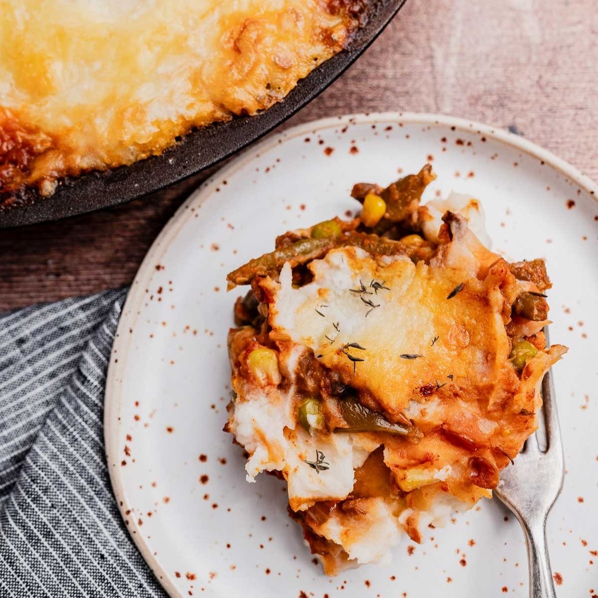 Cozy Vegetarian Shepherd’s Pie