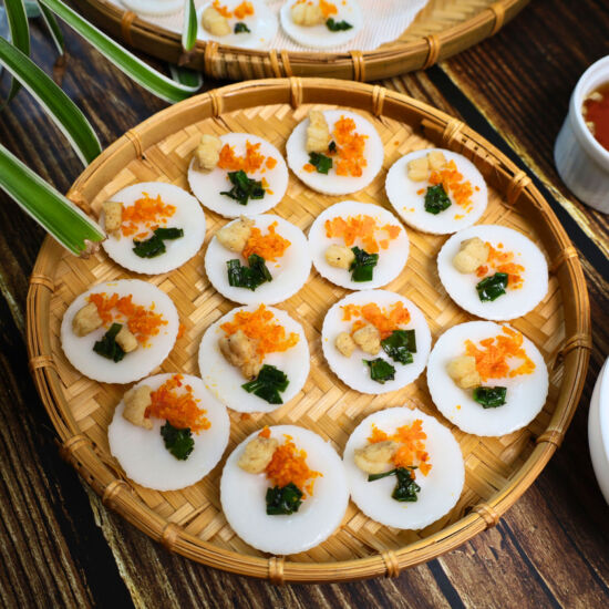 Vietnamese Steamed Rice Cake