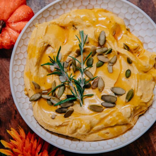 Whipped Pumpkin Feta Dip