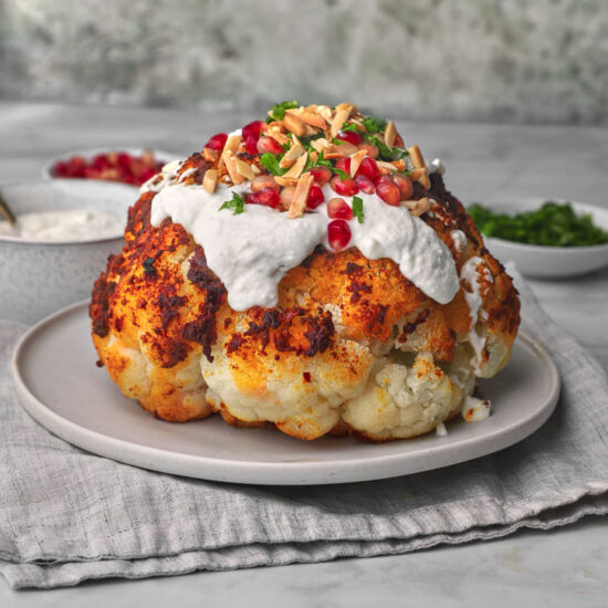Whole Roasted Cauliflower
