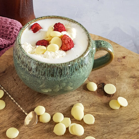 White Hot Chocolate Milk