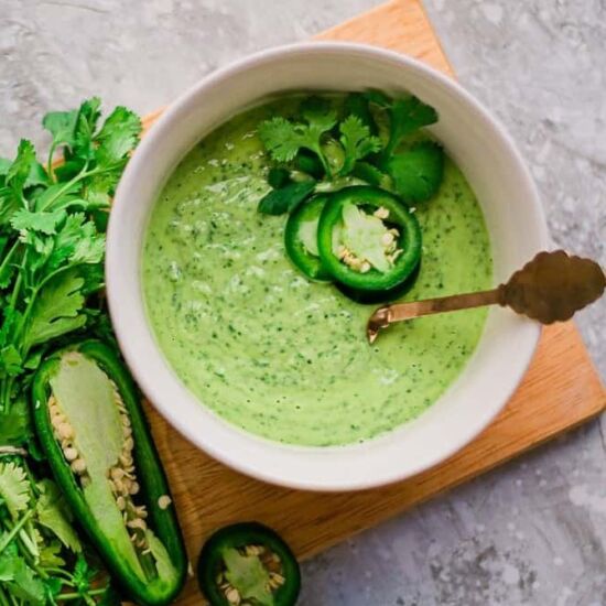 Aji Verde (Peruvian Green Sauce)