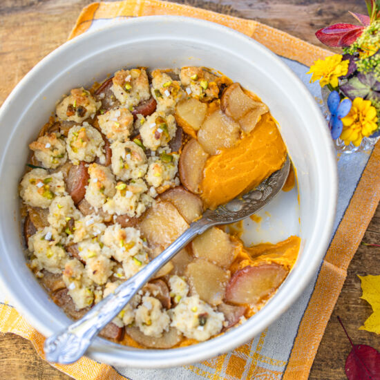 Sweet Potatoes with Pears
