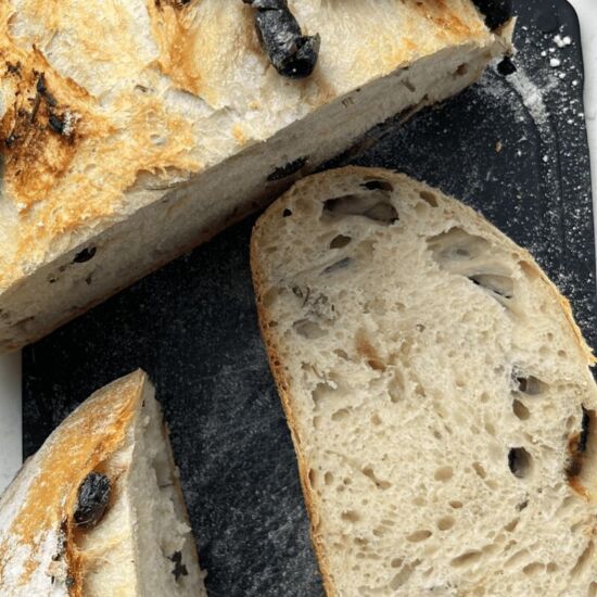 Garlic Rosemary Sourdough Bread