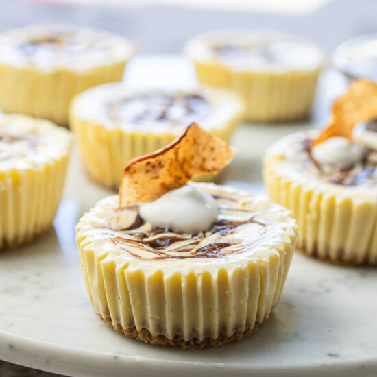 Cottage Cheese Mini Cheesecakes