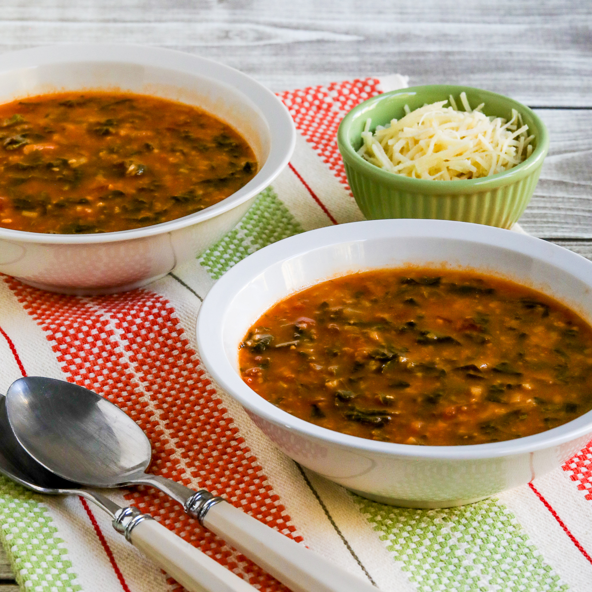 Tomato Spinach Soup