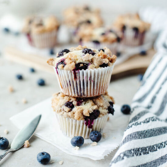 Blueberry Streusel Muffins