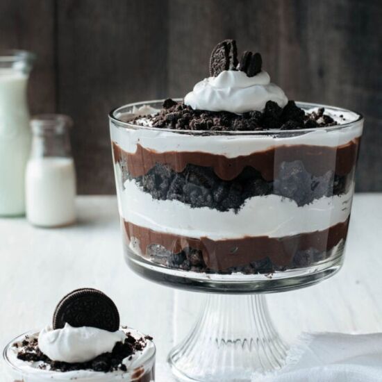 Oreo Chocolate Brownie Trifle