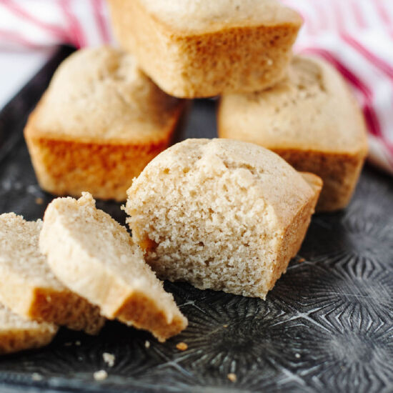 Eggnog Mini Loaves