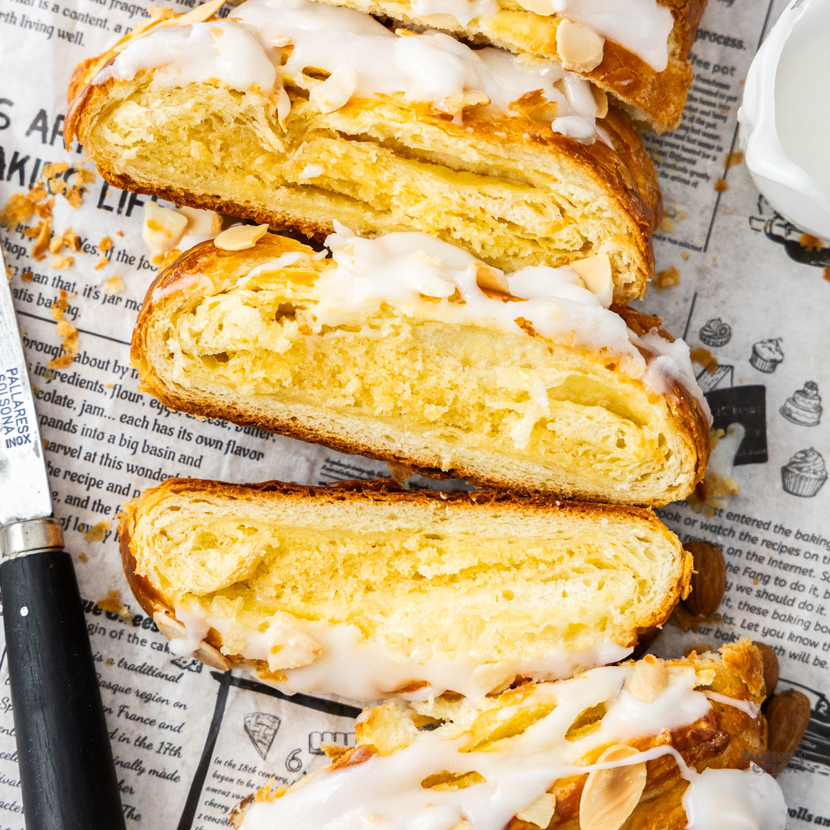 Almond Danish Braid