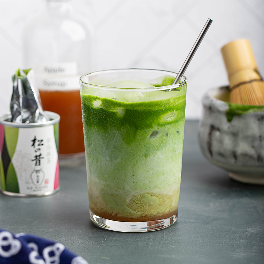Apple Matcha Latte