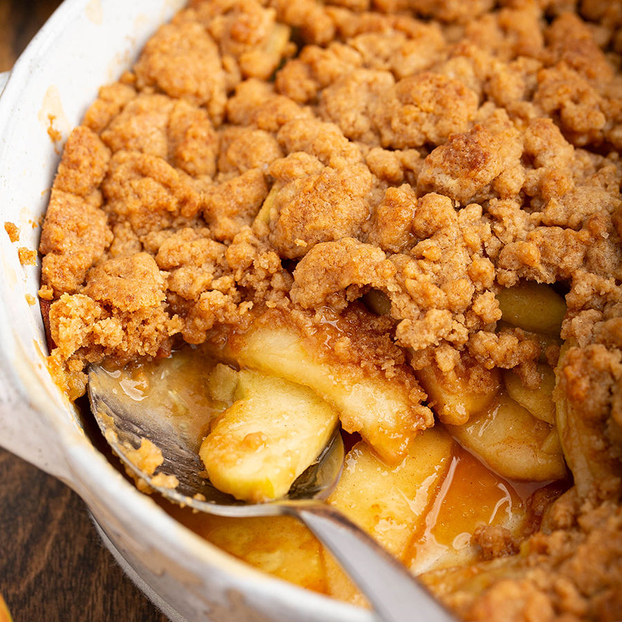 The Best Apple Crumble