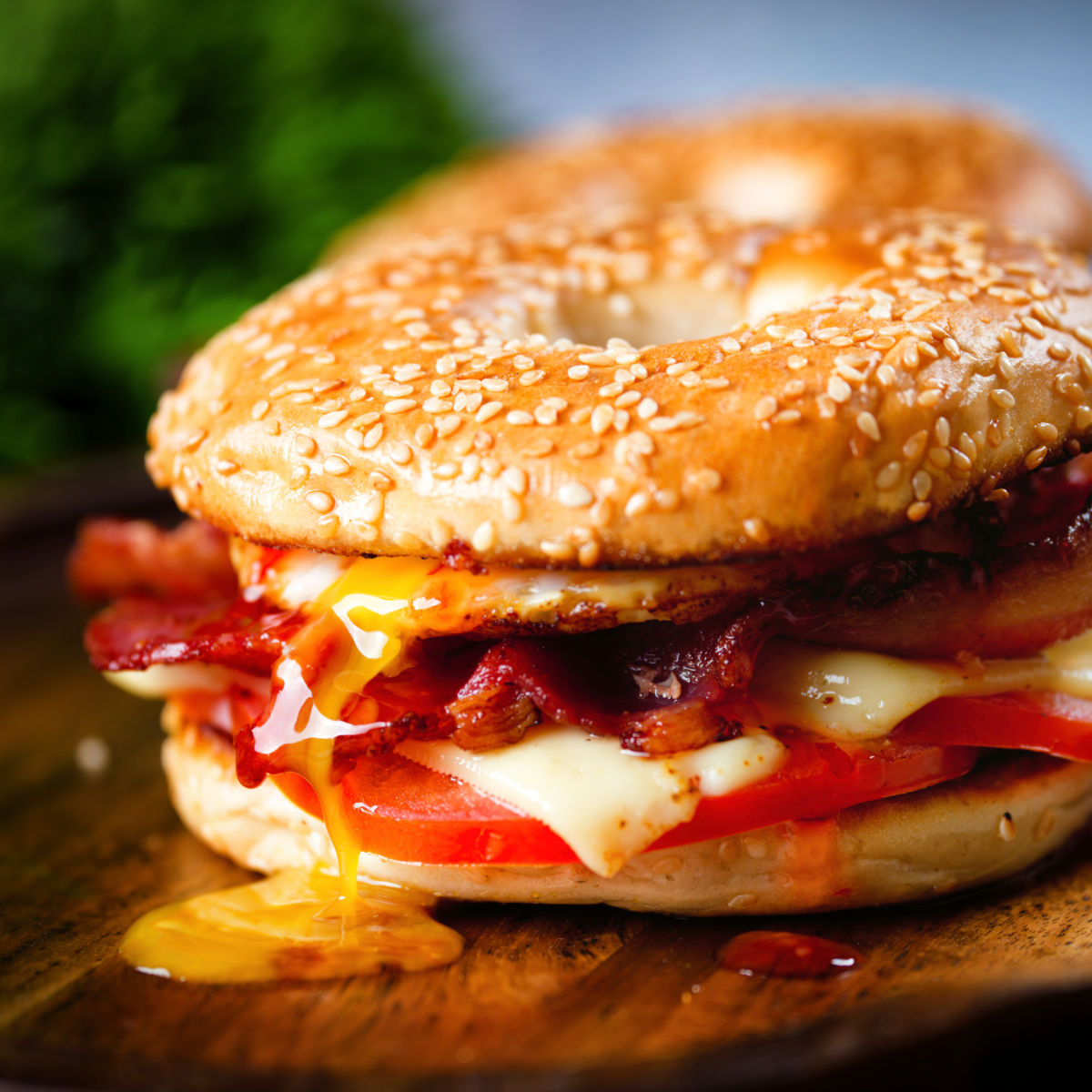 Bacon, Egg and Cheese Bagel