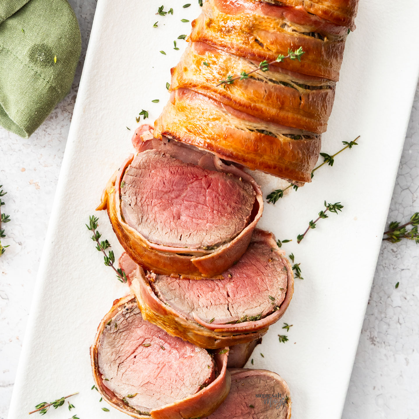 Bacon Wrapped Beef Tenderloin