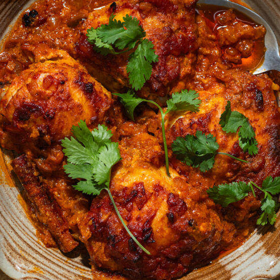 Spicy & Tangy Baked Chicken Curry