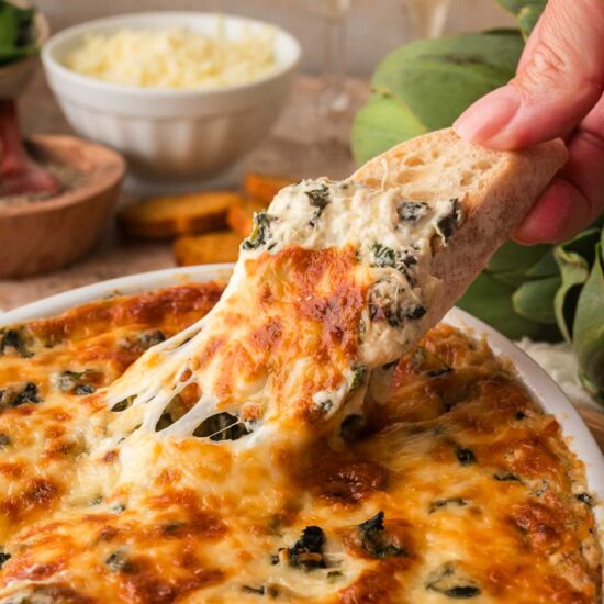 Baked Spinach Artichoke Dip
