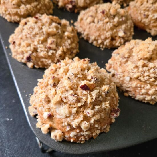 Banana Crumble Muffins