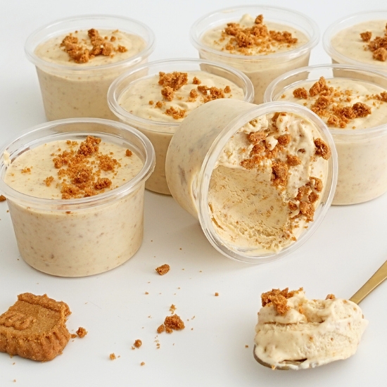 Biscoff Ice Cream Cups