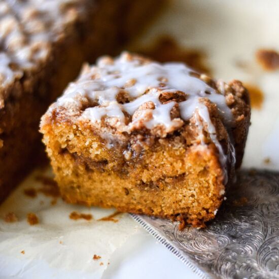 Brown Butter Pumpkin Coffee Cake