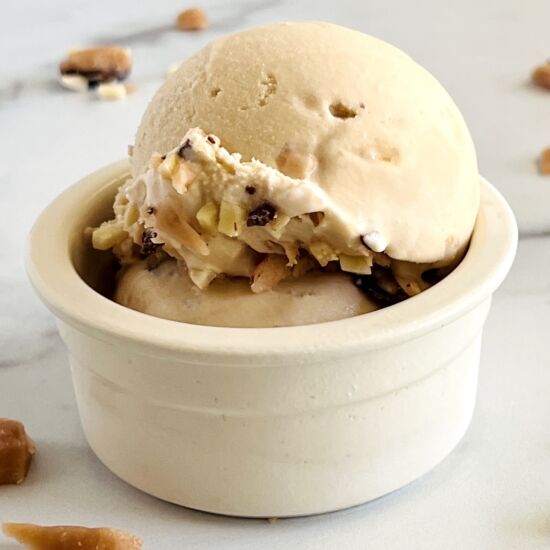 Butter Brickle Ice Cream