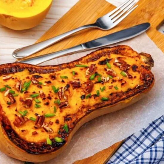 Butternut Squash Mash with Parmesan