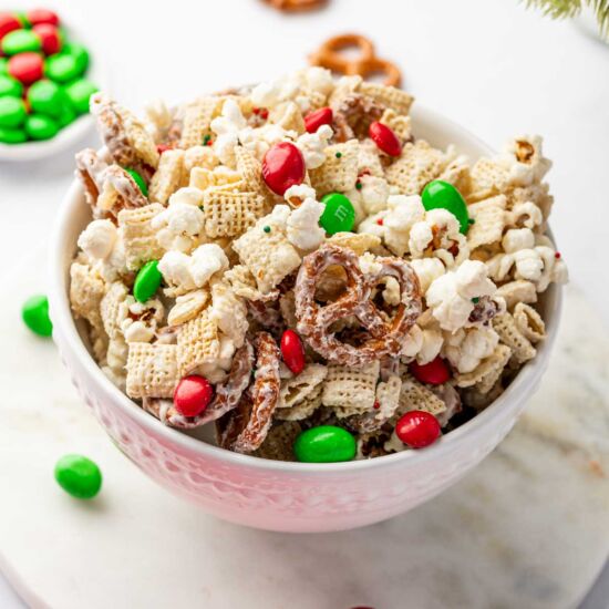 Christmas Crunch Holiday Snack Mix