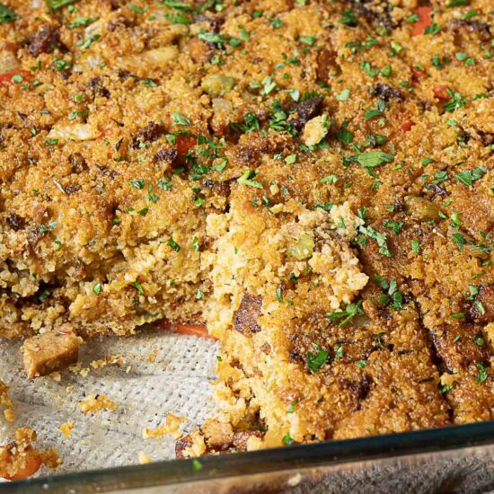 Cajun Cornbread Dressing