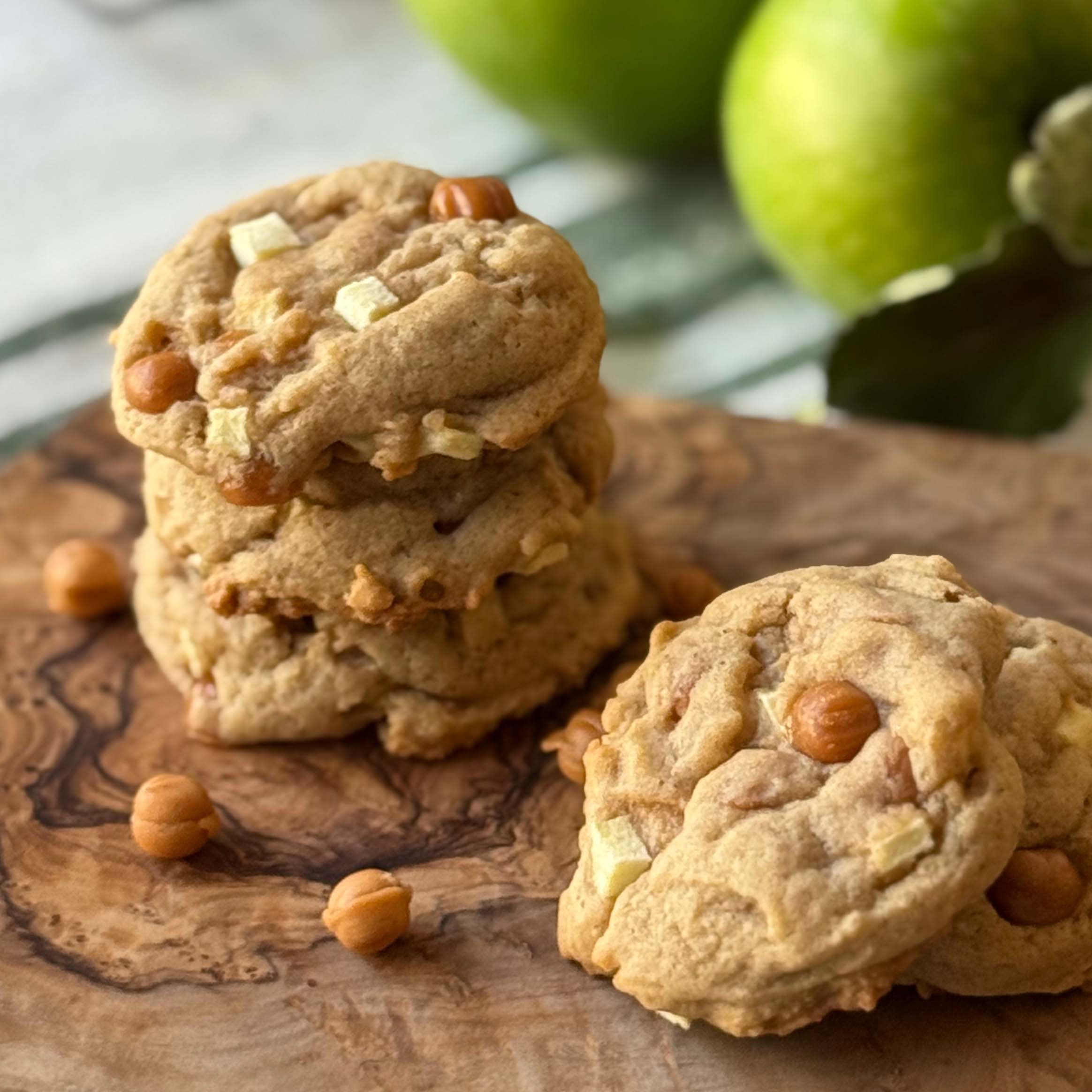 Caramel Apple Cookies